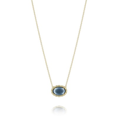 Tacori Golden Bay Oval Gem Coin Pendant