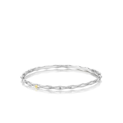 Tacori Classic Rock Simple Crescent Bangle