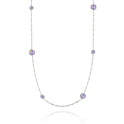 Gem Drops Necklace featuring Amethyst