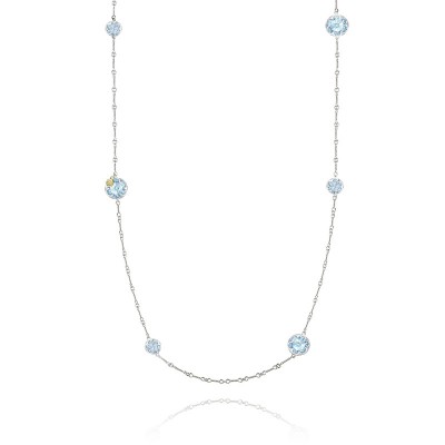 Gem Drops Necklace featuring Sky Blue Topaz