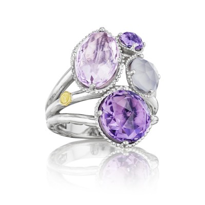 Precious Cluster Ring featuring Assorted Gemstones sr143130126