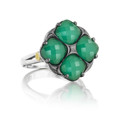 Tacori City Lights Lotus Four Gem Tilt Ring