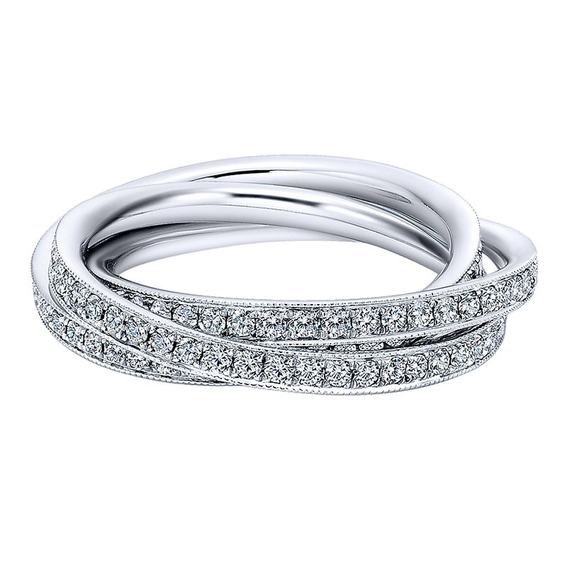 White gold rolling ring store