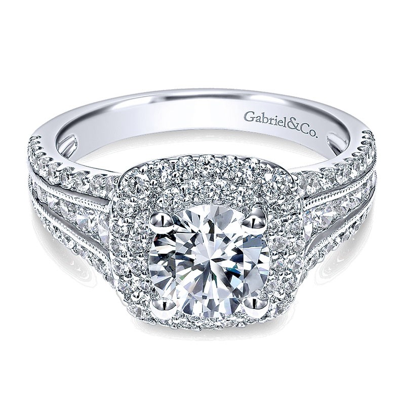 Engagement Ring -Classic Channel Set Diamond Engagement Ring-ES1289
