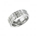 Triton White Tungsten Carbide Comfort Fit Band 11-01-4423