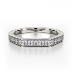 MICHAEL M Platinum Wedding Band R697B-PT