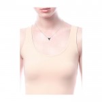 14k White Gold Diamond And Sapphire Fashion Necklace