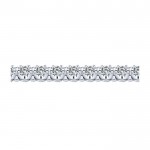 14k White Gold Diamond Tennis Bracelet
