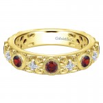 Ladies' Ring 14k Yellow Gold Stackable