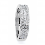 MICHAEL M Platinum Wedding Band R396B