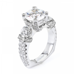 MICHAEL M Platinum Engagement Ring R533