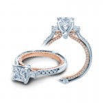 Verragio Three Stone Diamond Engagement Ring