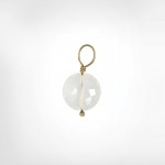 Clear Quartz Faceted Flat