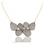 Riviera Necklace In Reclaimed Sterling Silver + 22K Gold Vermeil