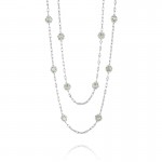 38" Candy Drop Necklace featuring Prasiolite Quartz