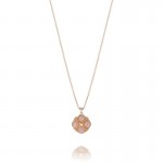Cardinal Gem Pendant featuring Peach Moonstone