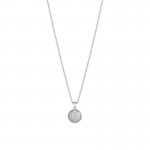 Dew Drop Pendant featuring Pavé Diamonds