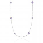 Gem Drops Necklace featuring Amethyst