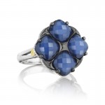 Tacori City Lights Lotus Four Gem Tilt Ring