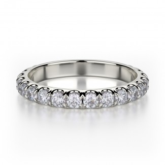 MICHAEL M Platinum Wedding Band R320LB-PT