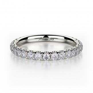 MICHAEL M Platinum Wedding Band R536B-PT