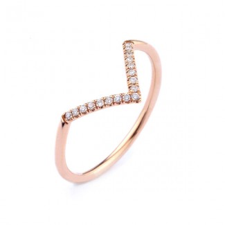 MICHAEL M 14k Rose Gold Fashion Ring F283-14R