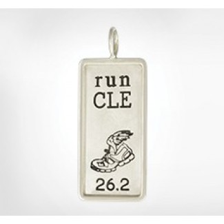 Original Framed ID Tag Charm