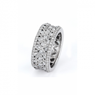 MICHAEL M Rose Gold,Yellow Gold,Platinum Wedding Band F145