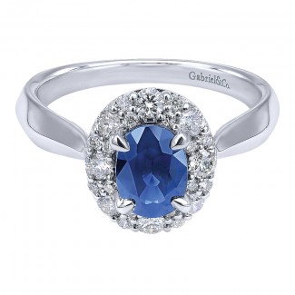 Ladies' Ring 14k White Gold Lusso Color Fashion