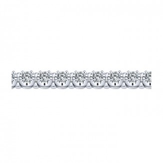 14k White Gold Diamond Tennis Bracelet