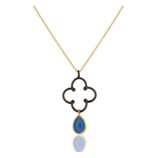 Serendipity Necklace In Reclaimed Sterling Silver + 22K Gold Vermeil