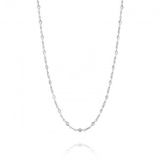 Tacori Classic Rock Diamond Link Chain Necklace