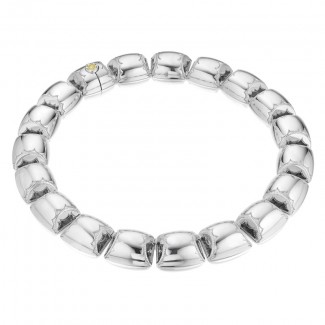 Tacori City Lights Silver Barrel Necklace
