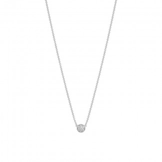 Petite Dew Drop Pendant featuring PavÃƒÂ© Diamonds