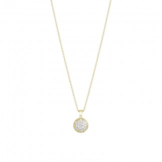 Dew Drop Pendant featuring Pavé Diamonds SN196Y