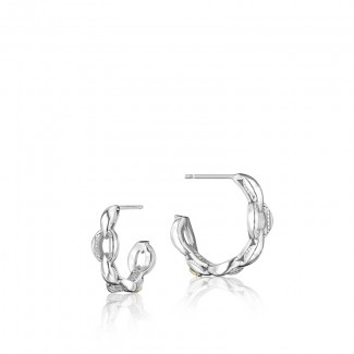 Mini Crescent Curve Earrings