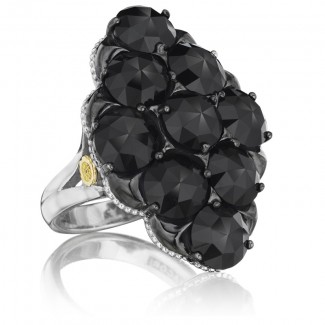 Tacori City Lights After Dark Gem Cluster Ring