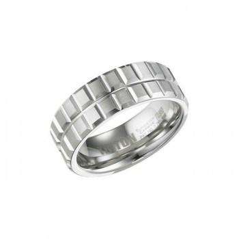 Triton White Tungsten Carbide Comfort Fit Band 11-01-4423