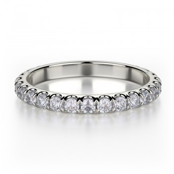 MICHAEL M Platinum Wedding Band R320B-PT