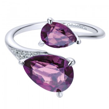 Ladies' Ring 14k White Gold Lusso Color Fashion