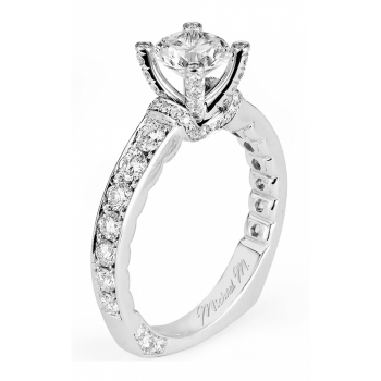 MICHAEL M Platinum Engagement Ring R510