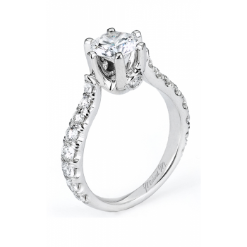 MICHAEL M Platinum Engagement Ring R537