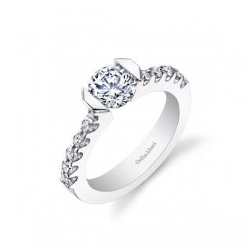Gelin Abaci Tension Set Diamond Twist Engagement Ring TR-264