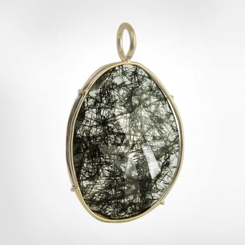 Black Rutilated Quartz Harriet Stone