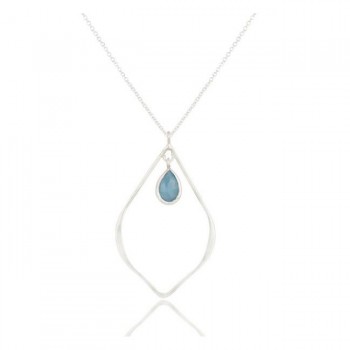Lily Necklace In Reclaimed Sterling Silver