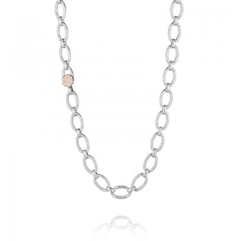 Tacori Blushing Rose Solid Links Necklace