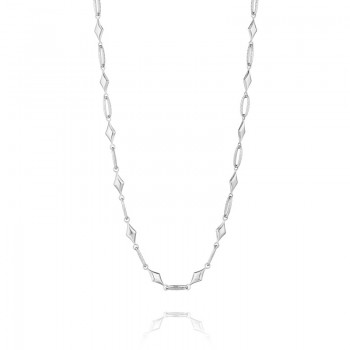 Tacori Classic Rock Petite Diamond Link Chain Necklace