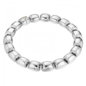 Tacori City Lights Silver Barrel Necklace
