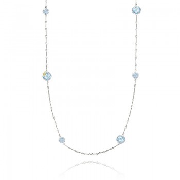 Gem Drops Necklace featuring Sky Blue Topaz