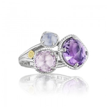 Budding Brilliance Ring featuring Assorted Gemstones sr137130126